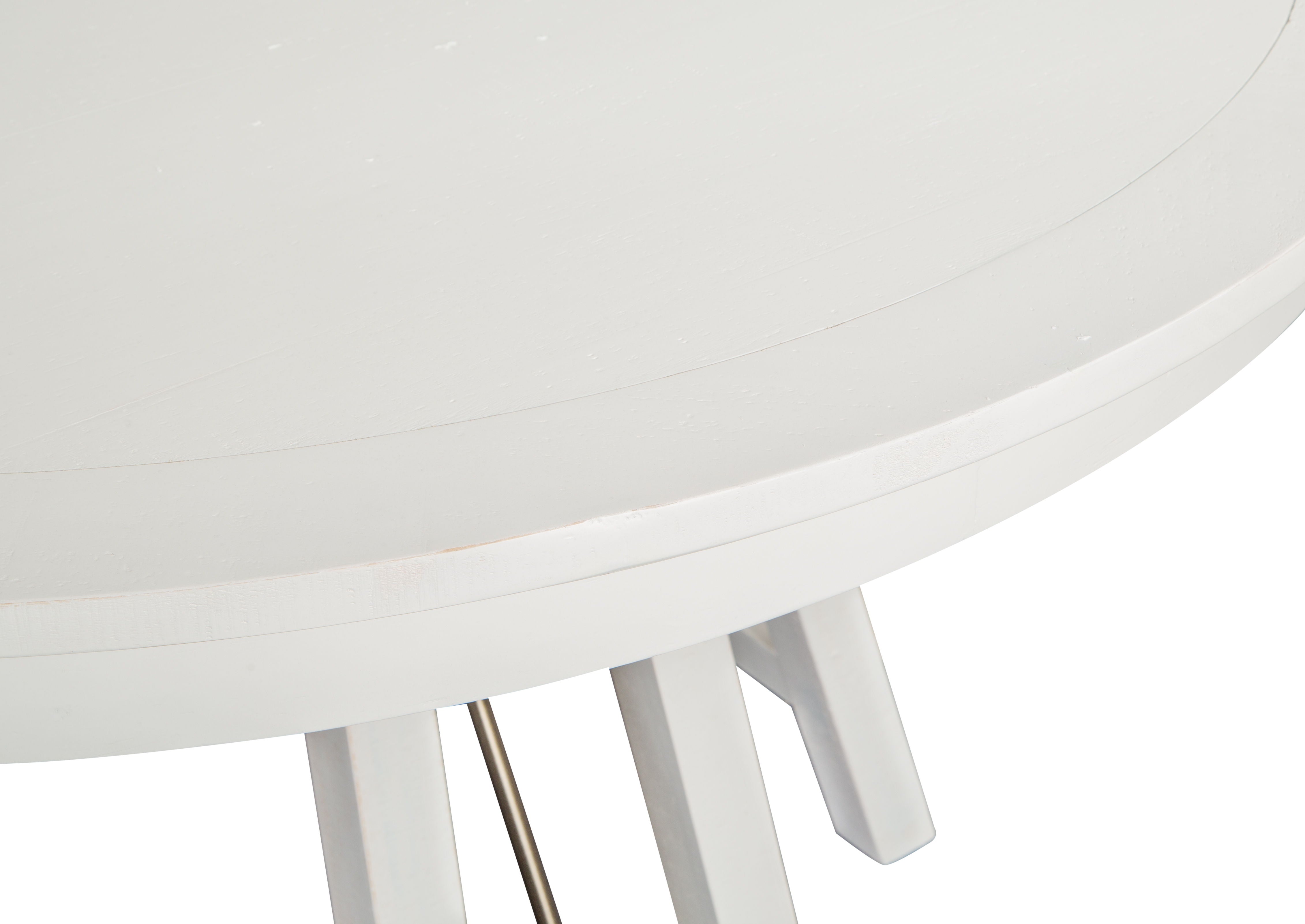 Heron Cove - Round Dining Table - Chalk White - Premium Dining Tables from Magnussen Furniture - Just $959! Shop now at brett interiors