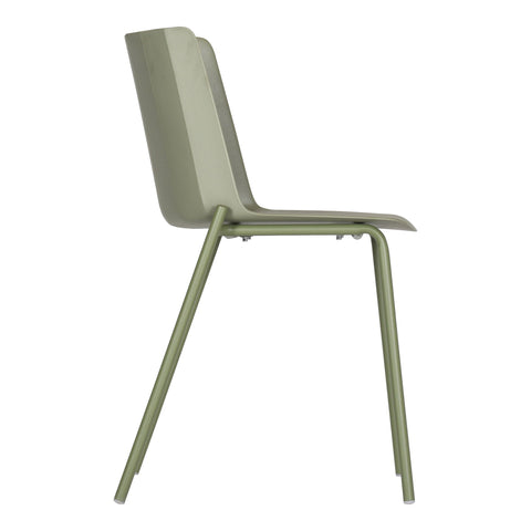 Silla - Outdoor Dining Dining Chair (Set of 2) - Sage Green - Premium Chair Sets from Moe's Home Collection - Just $572.50! Shop now at brett interiors