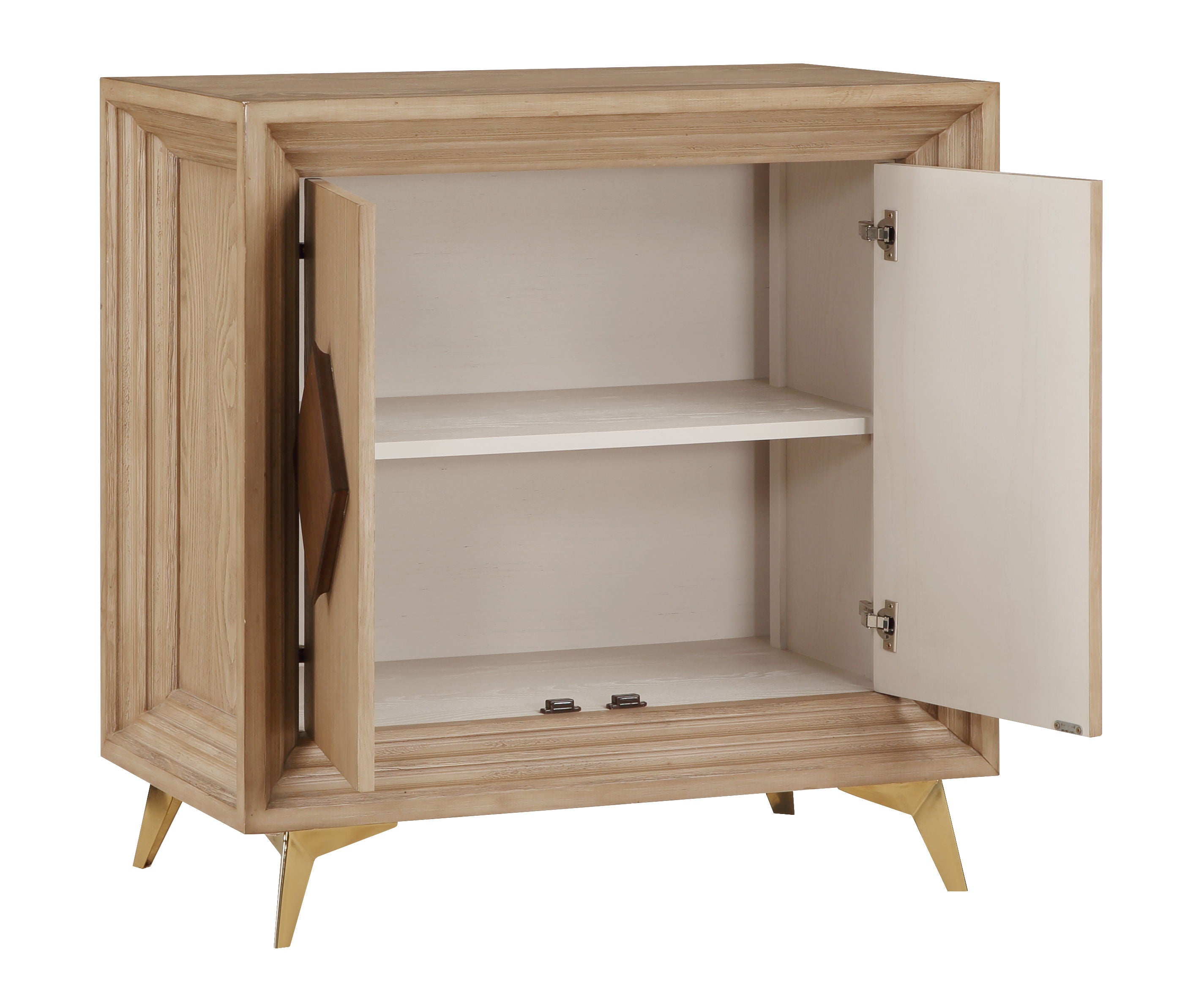 Sherwood - Two Door Cabinet - Wheat Brown - Premium Accent Cabinets from Coast2Coast Home - Just $3300! Shop now at brett interiors