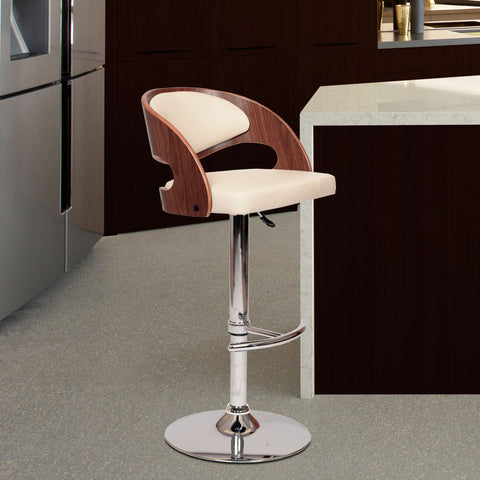 Malibu - Swivel Barstool - Premium Adjustable Height from Armen Living - Just $220! Shop now at brett interiors