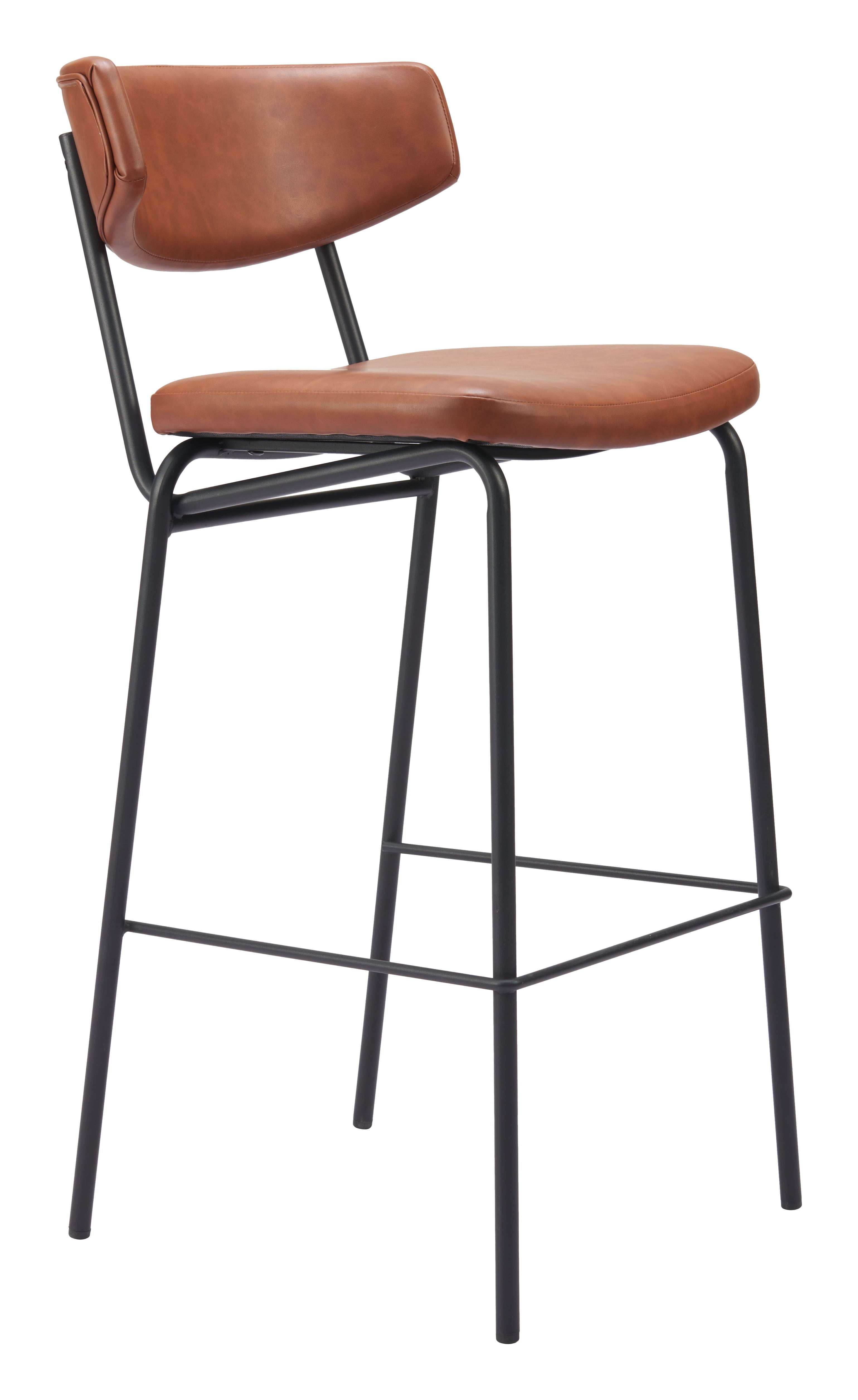 Charon - Barstool (Set of 2) - Premium Stool Sets from Zuo Modern - Just $1000! Shop now at brett interiors