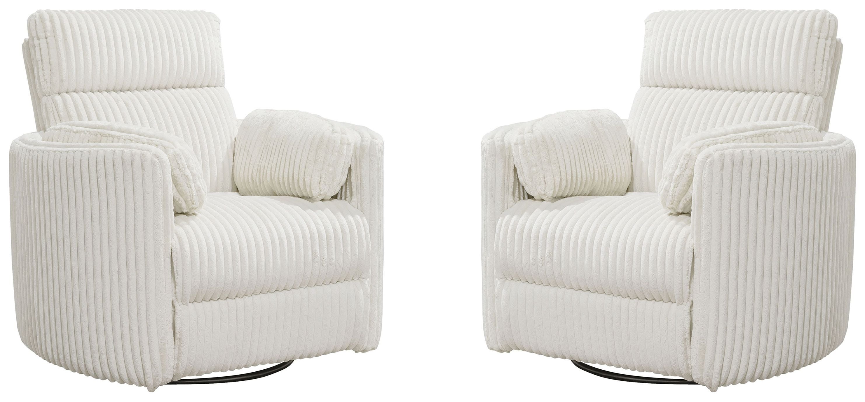 Radius - Power Swivel Glider Recliner (Set of 2) - Premium Chair Sets from Parker Living - Just $1745! Shop now at brett interiors