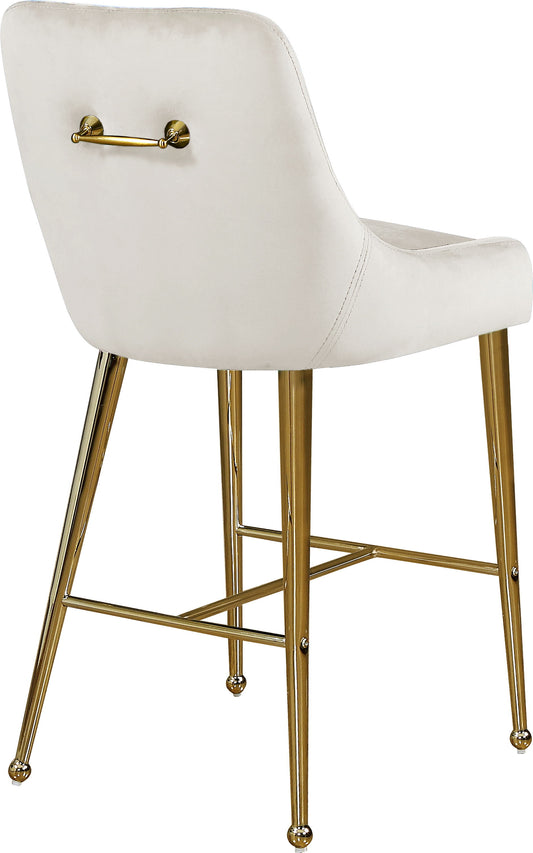 Owen - Stool (Set of 2) - Cream - Premium Stool Sets from Meridian Furniture - Just $775! Shop now at brett interiors