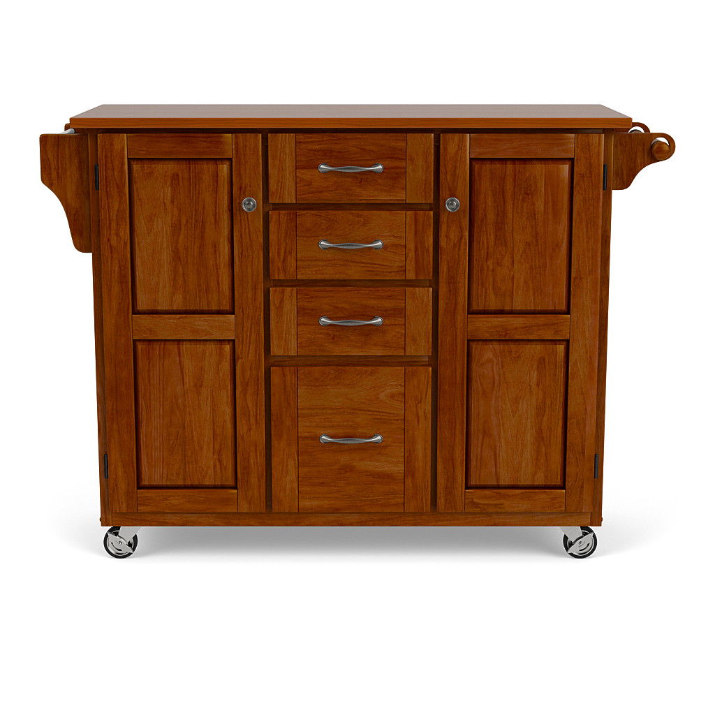 Create-A-Cart - Kitchen Cart - Wood Top - Premium Islands & Carts from Homestyles - Just $1084.98! Shop now at brett interiors