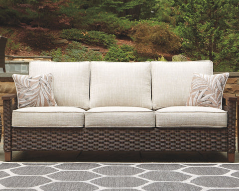 Paradise Trail - Medium Brown - 3 Pc. - Lounge Set - Premium 3 Piece Outdoor Sets from Signature Design by Ashley® - Just $4968.13! Shop now at brett interiors