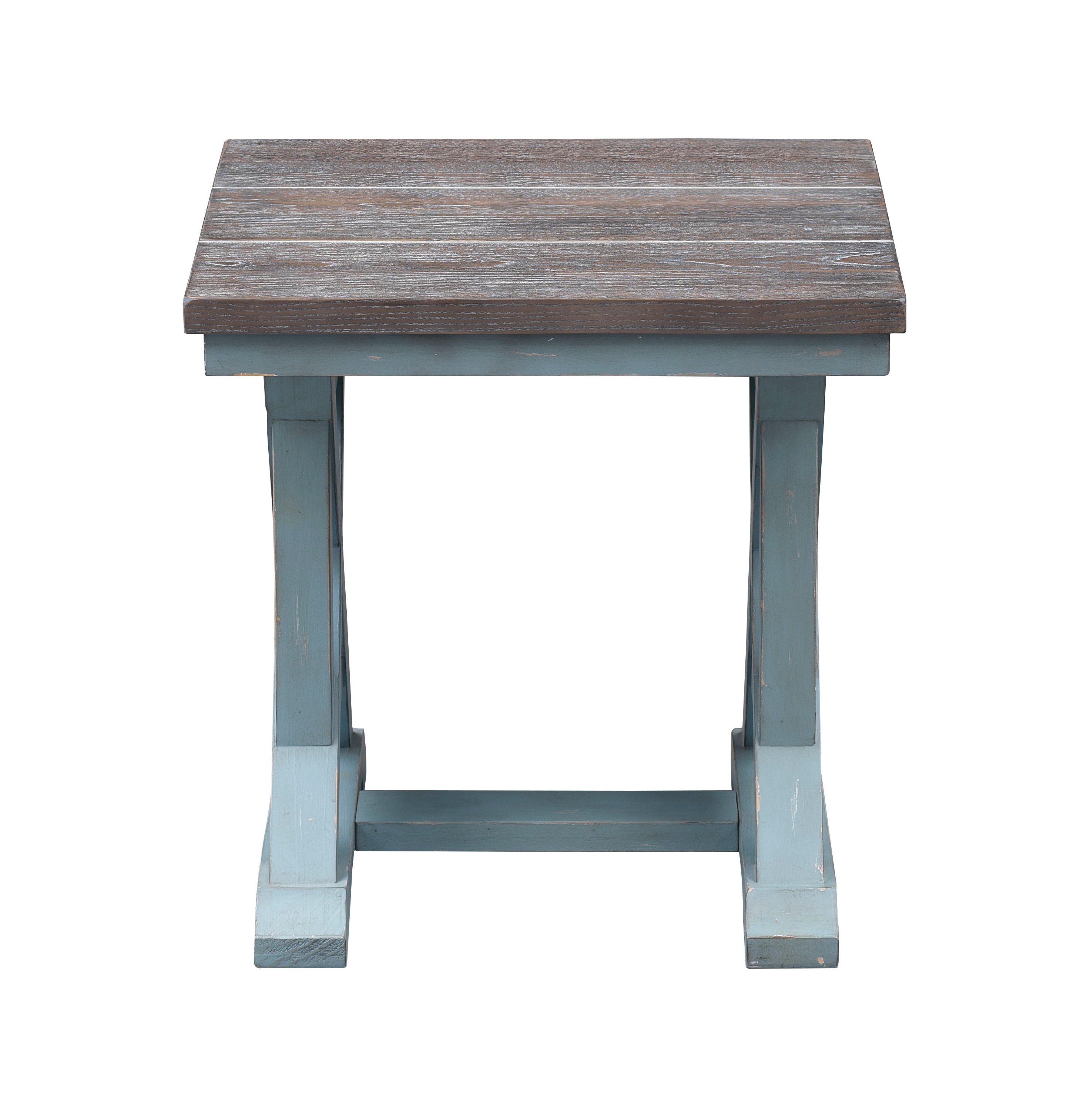 Bar Harbor - Hand Painted Table With Plank Style Top - Premium Dining Tables from Coast2Coast Home - Just $1402.50! Shop now at brett interiors