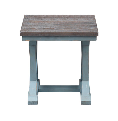 Bar Harbor - Hand Painted Table With Plank Style Top - Premium Dining Tables from Coast2Coast Home - Just $1402.50! Shop now at brett interiors