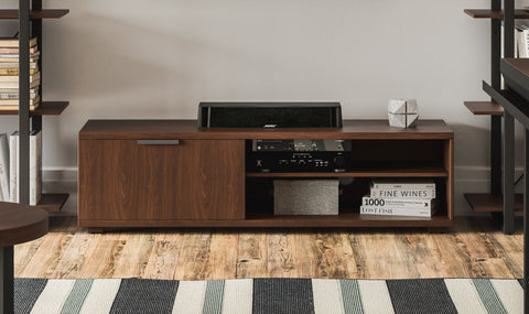 Merge - Entertainment Center - Brown, Dark - 14.75" - Premium TV Stands from Homestyles - Just $867.48! Shop now at brett interiors