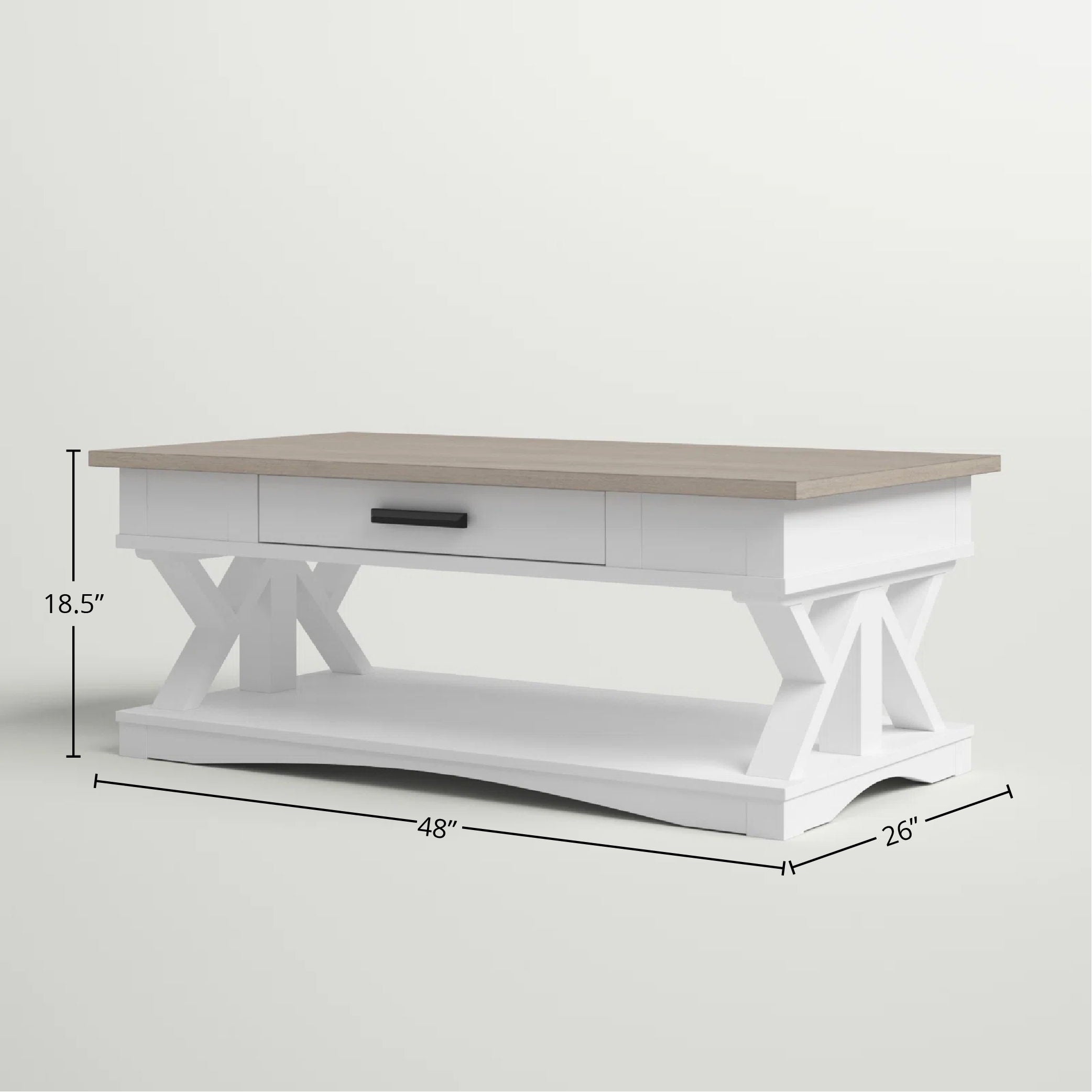 Americana Modern - Cocktail Table - Premium Cocktail Tables from Parker House - Just $447.50! Shop now at brett interiors