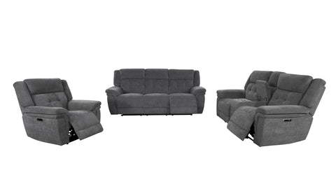 Richland - Power Reclining Sofa - Bristol Grey - Premium Reclining Sofas from Parker Living - Just $1322.50! Shop now at brett interiors