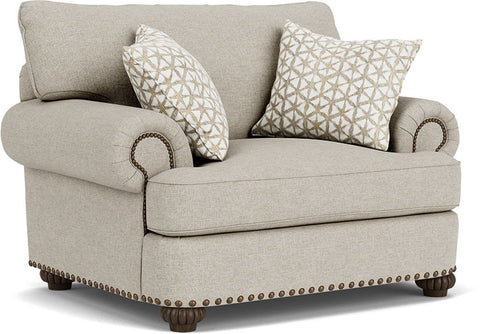 Patterson - Chair - Nailhead Trim - Premium Arm Chairs from Flexsteel - Just $1937.50! Shop now at brett interiors