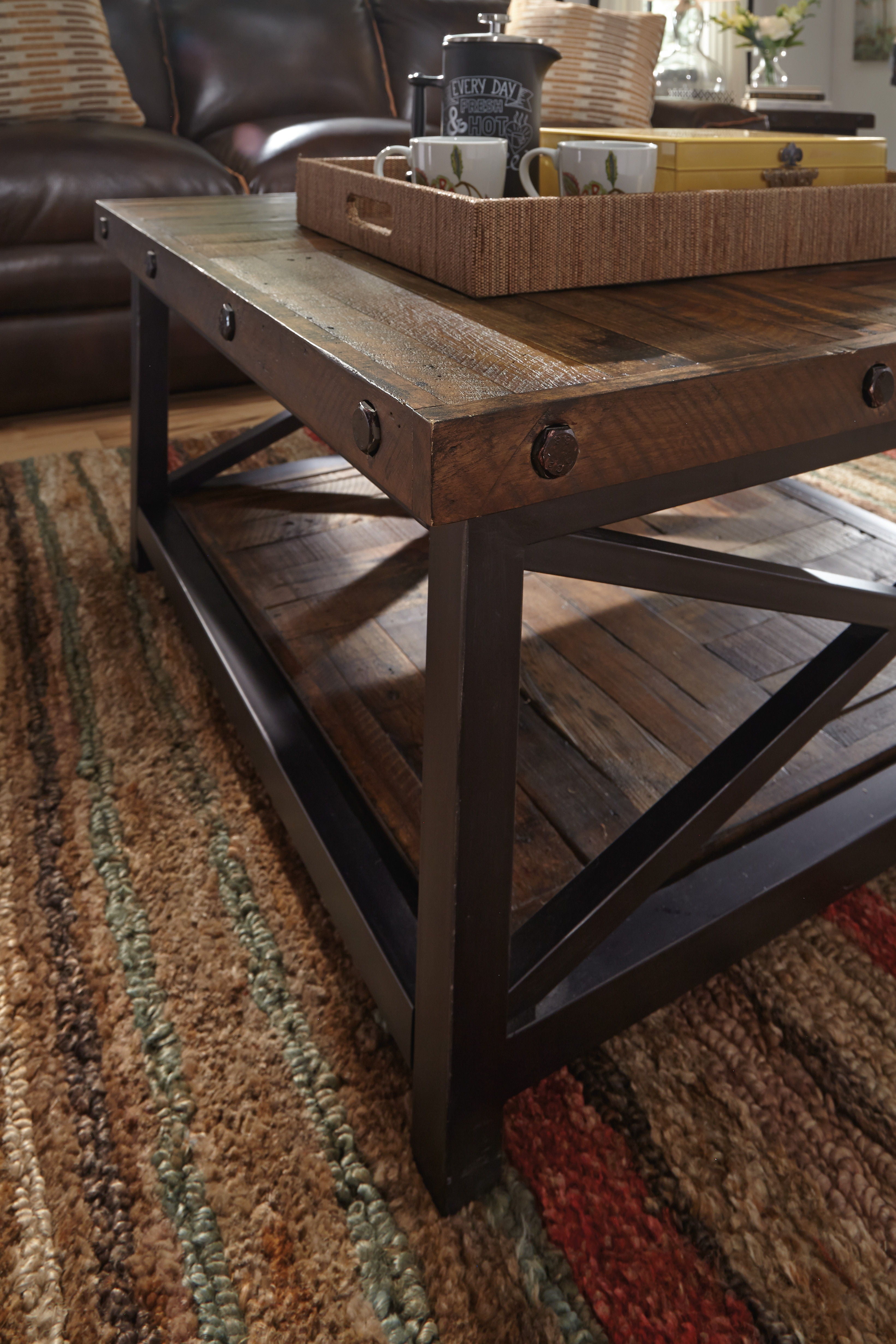 Carpenter - Square Table - Premium Coffee Tables from Flexsteel - Just $650! Shop now at brett interiors