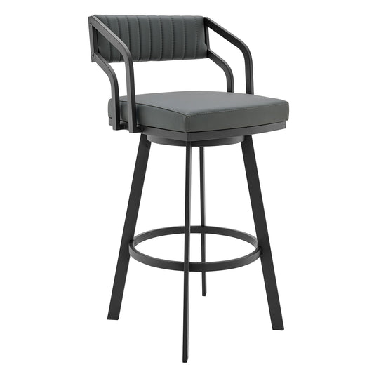 Capri - Swivel Modern Stool - Premium Counter Height (24"-27") from Armen Living - Just $360! Shop now at brett interiors