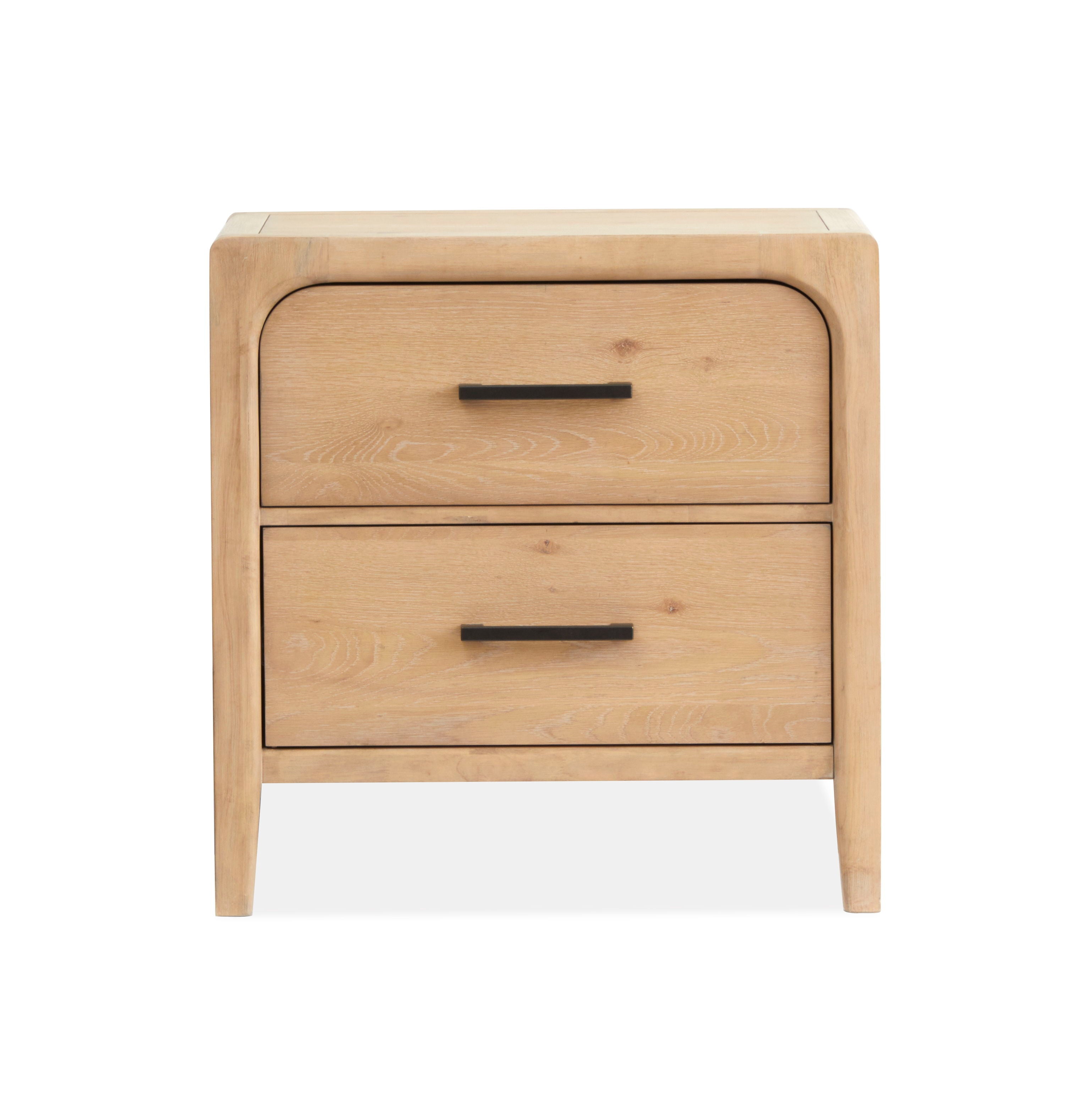 Somerset - Drawer Nightstand - Light Brown - Premium Accent Nightstands from Magnussen Furniture - Just $659! Shop now at brett interiors