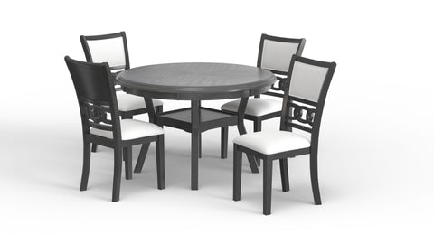 Gia - Round Dining Set - Premium 5 Piece Dining Room Sets from New Classic - Just $697.50! Shop now at brett interiors