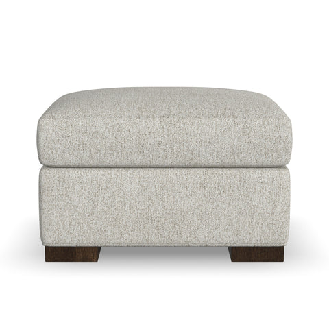 Jasper - Stationary Ottoman - Gray - Premium Accent Ottomans from Flexsteel - Just $500! Shop now at brett interiors