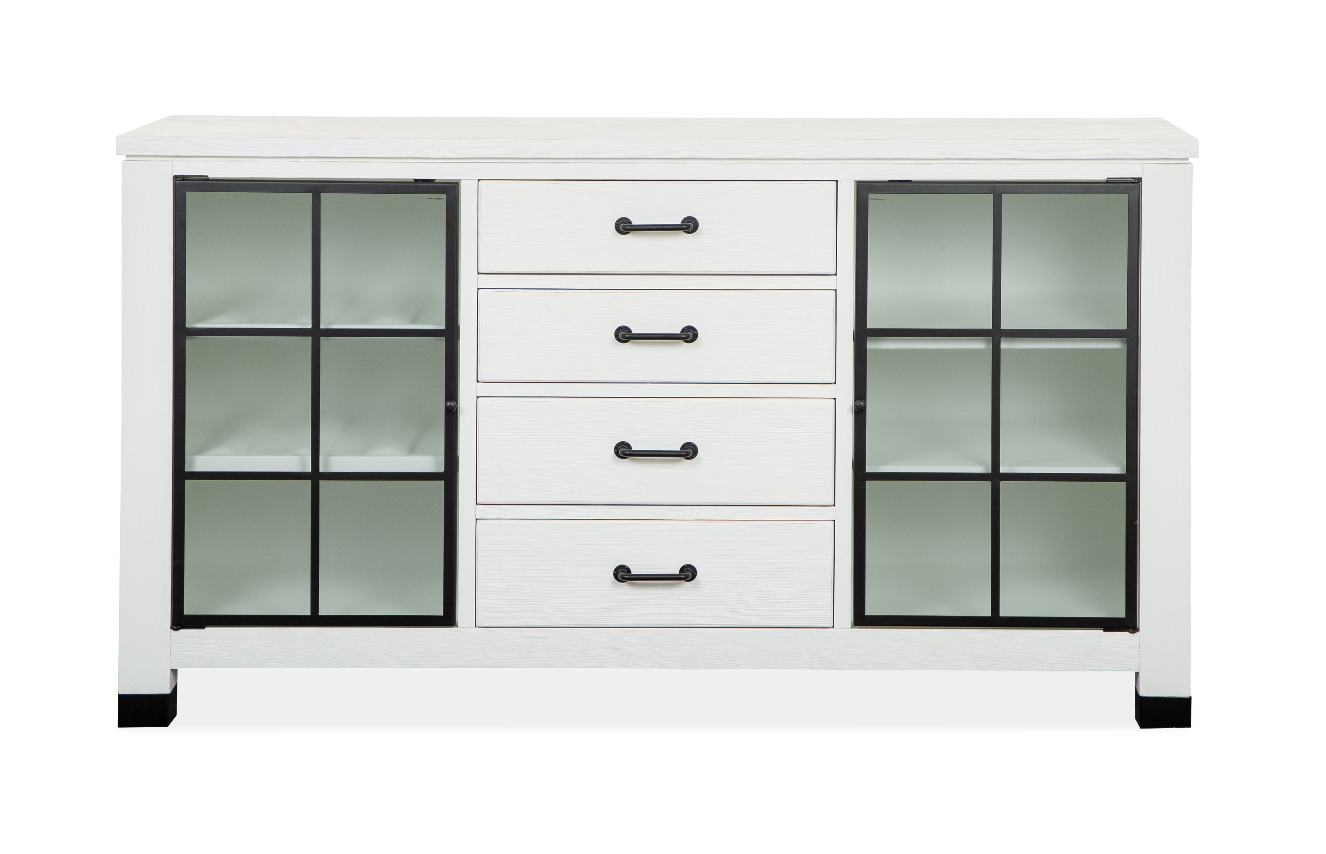 Harper Springs - Buffet - Silo White - Premium Buffets from Magnussen Furniture - Just $1619! Shop now at brett interiors