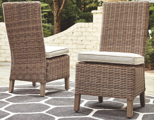 Beachcroft - Outdoor Dining Side Chair - Premium Chair Sets from Ashley Furniture - Just $881.25! Shop now at brett interiors