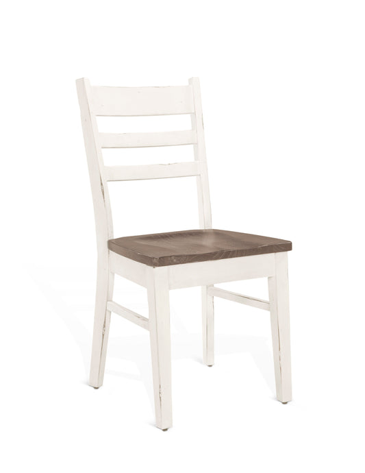 Pasadena - Ladderback Chair (Set of 2) - White - Premium Chair Sets from Sunny Designs - Just $163! Shop now at brett interiors