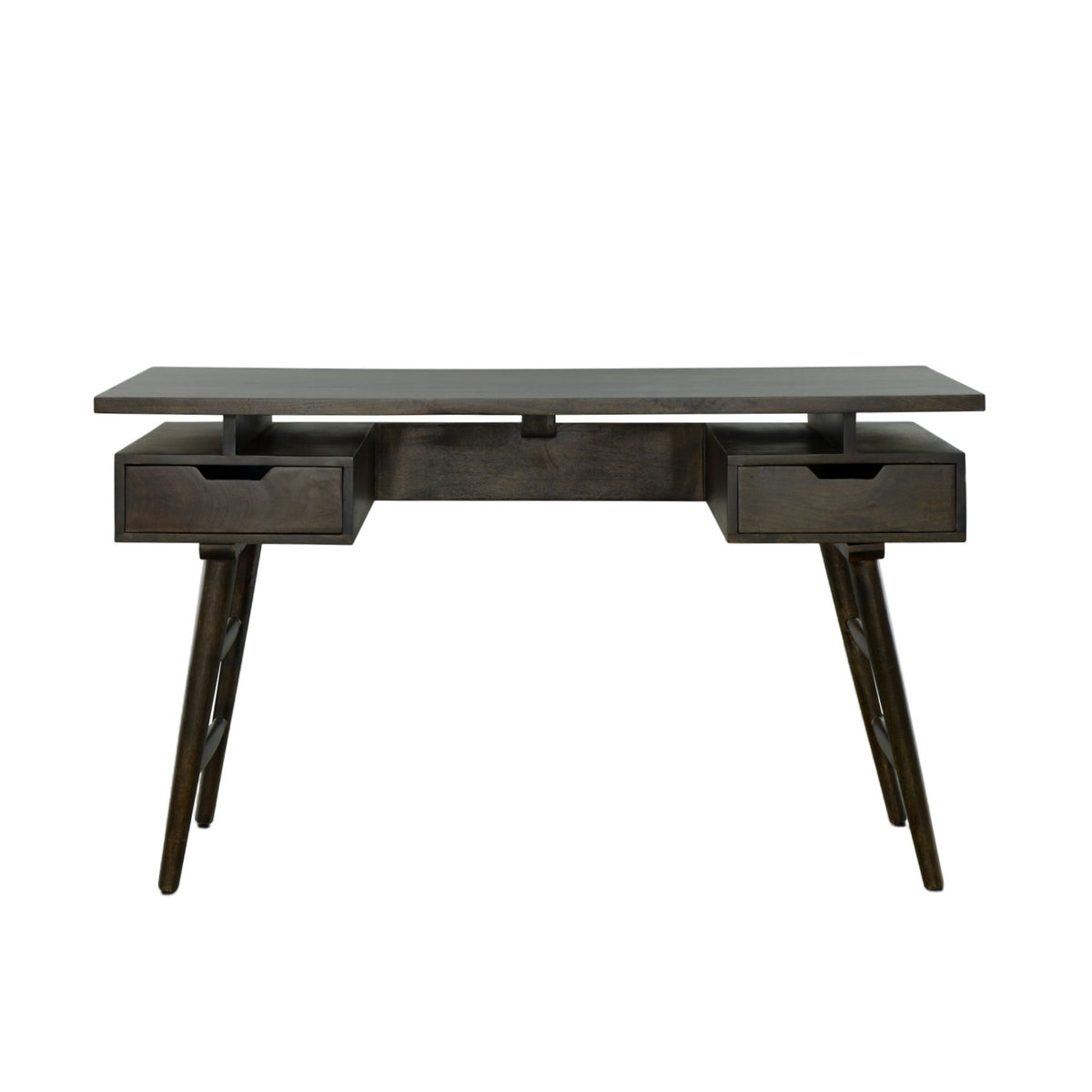 William - Two Drawer Writing Desk - Treehouse Gray - Premium Writing Desks from Coast2Coast Home - Just $2310! Shop now at brett interiors