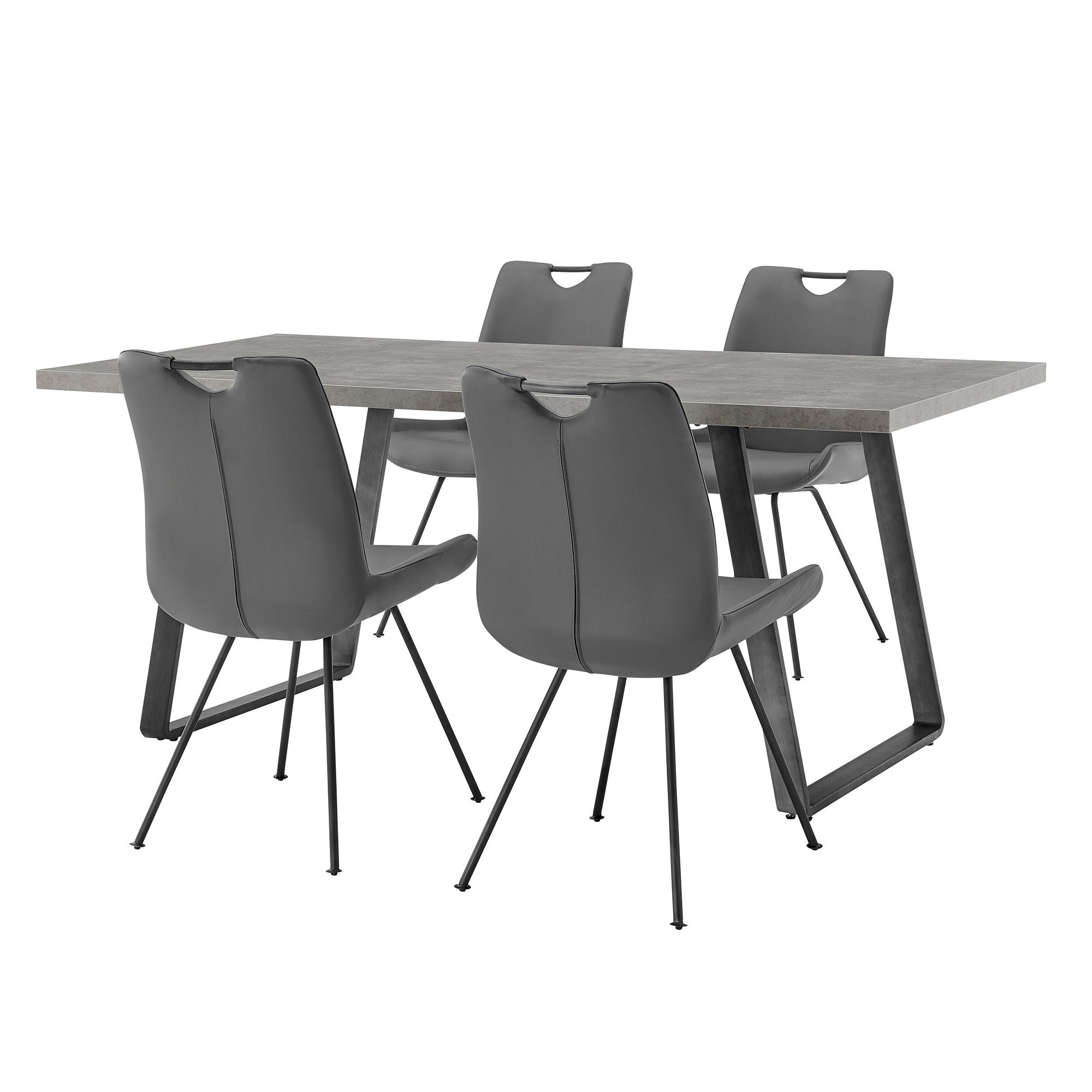 Coronado - Rectangular Dining Set - Premium 5 Piece Dining Room Sets from Armen Living - Just $1902.50! Shop now at brett interiors