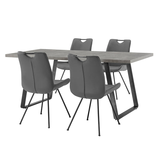 Coronado - Rectangular Dining Set - Premium 5 Piece Dining Room Sets from Armen Living - Just $1902.50! Shop now at brett interiors