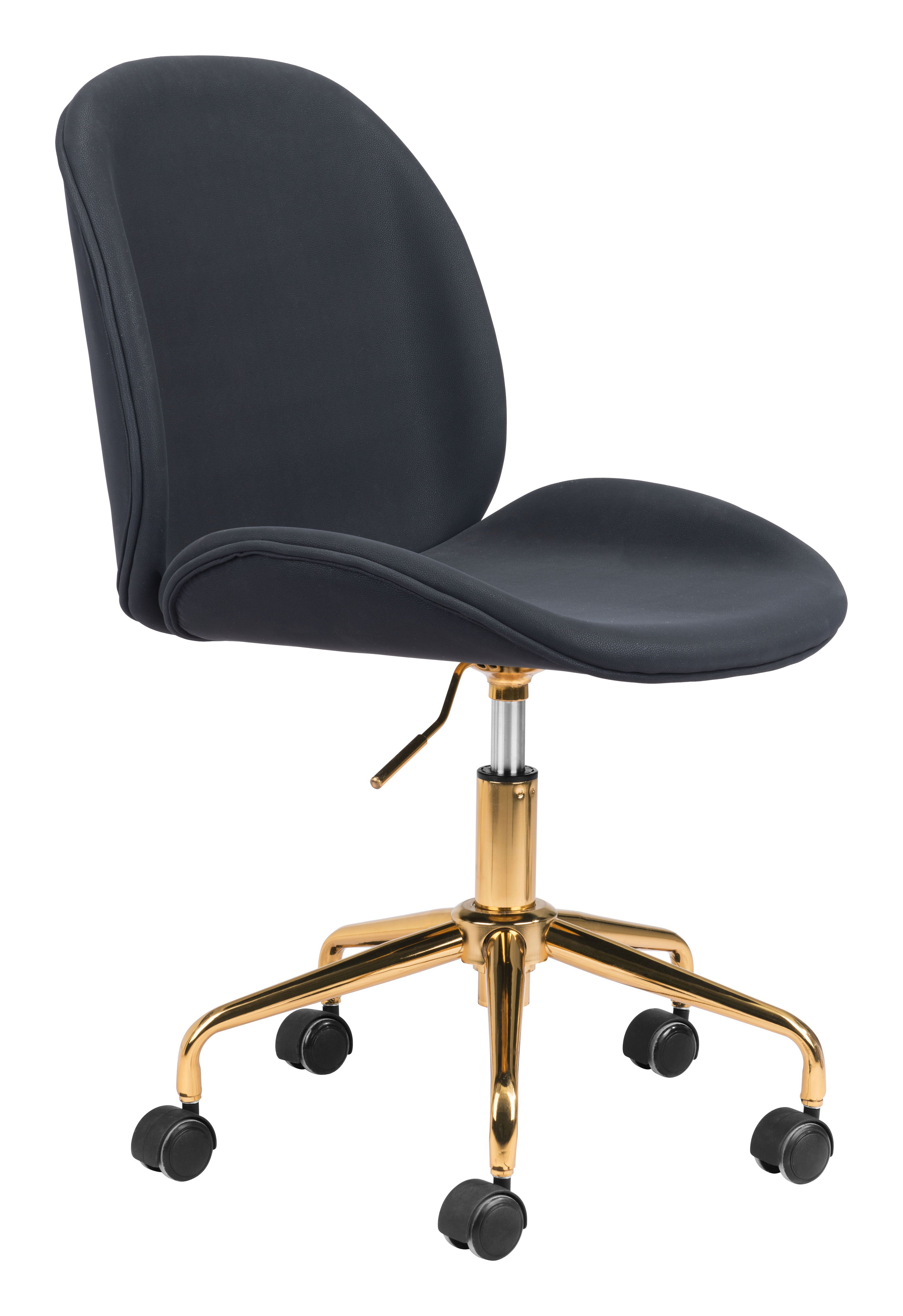 Miles - Office Chair - Black - Premium Swivel Chairs from Zuo Modern - Just $575! Shop now at brett interiors