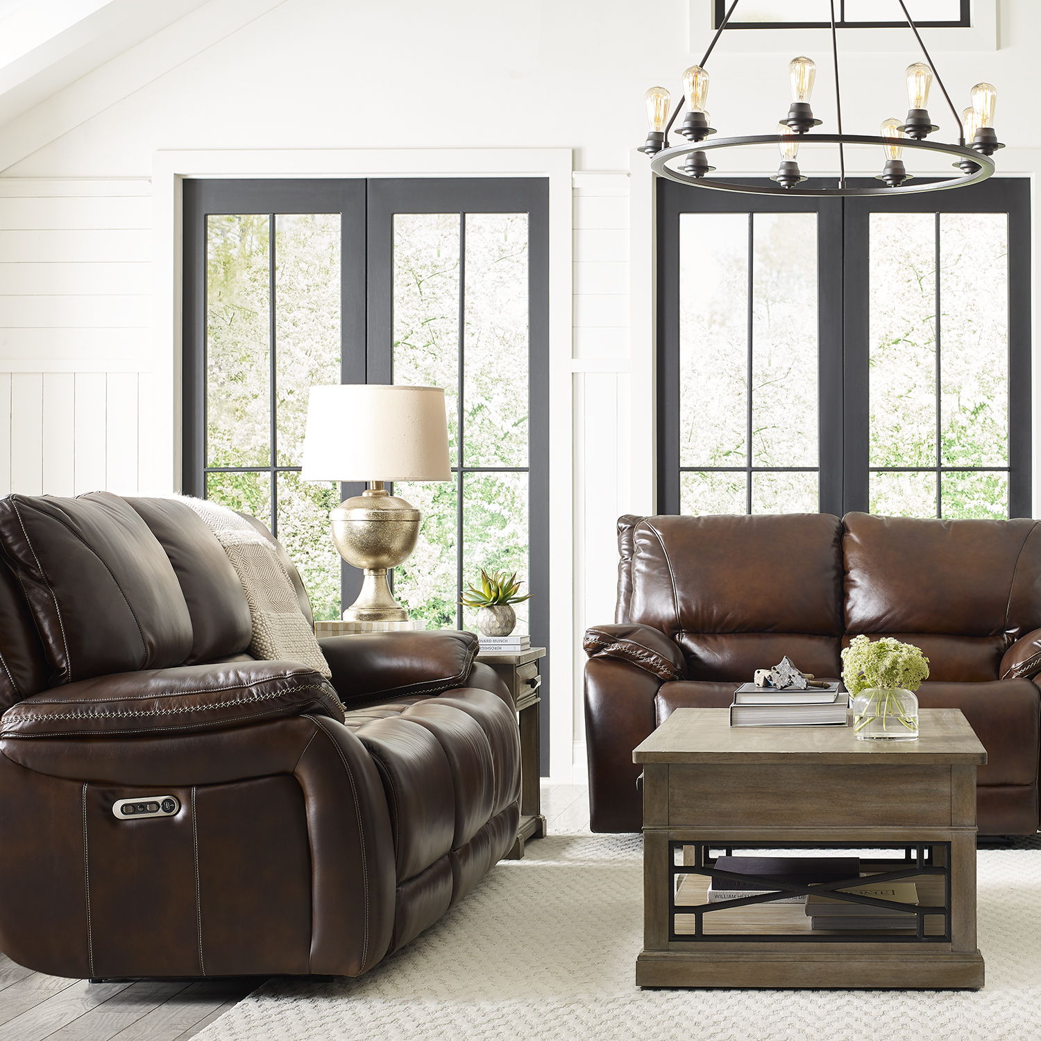 Vail - Power Reclining Sofa Loveseat And Recliner - Burnt Sienna - Premium 3 Piece Living Room Sets from Parker Living - Just $7042.50! Shop now at brett interiors