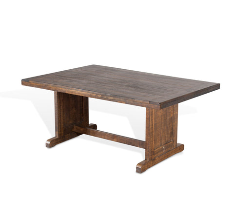 Homestead - Table - Dark Brown - Premium Dining Tables from Sunny Designs - Just $546! Shop now at brett interiors