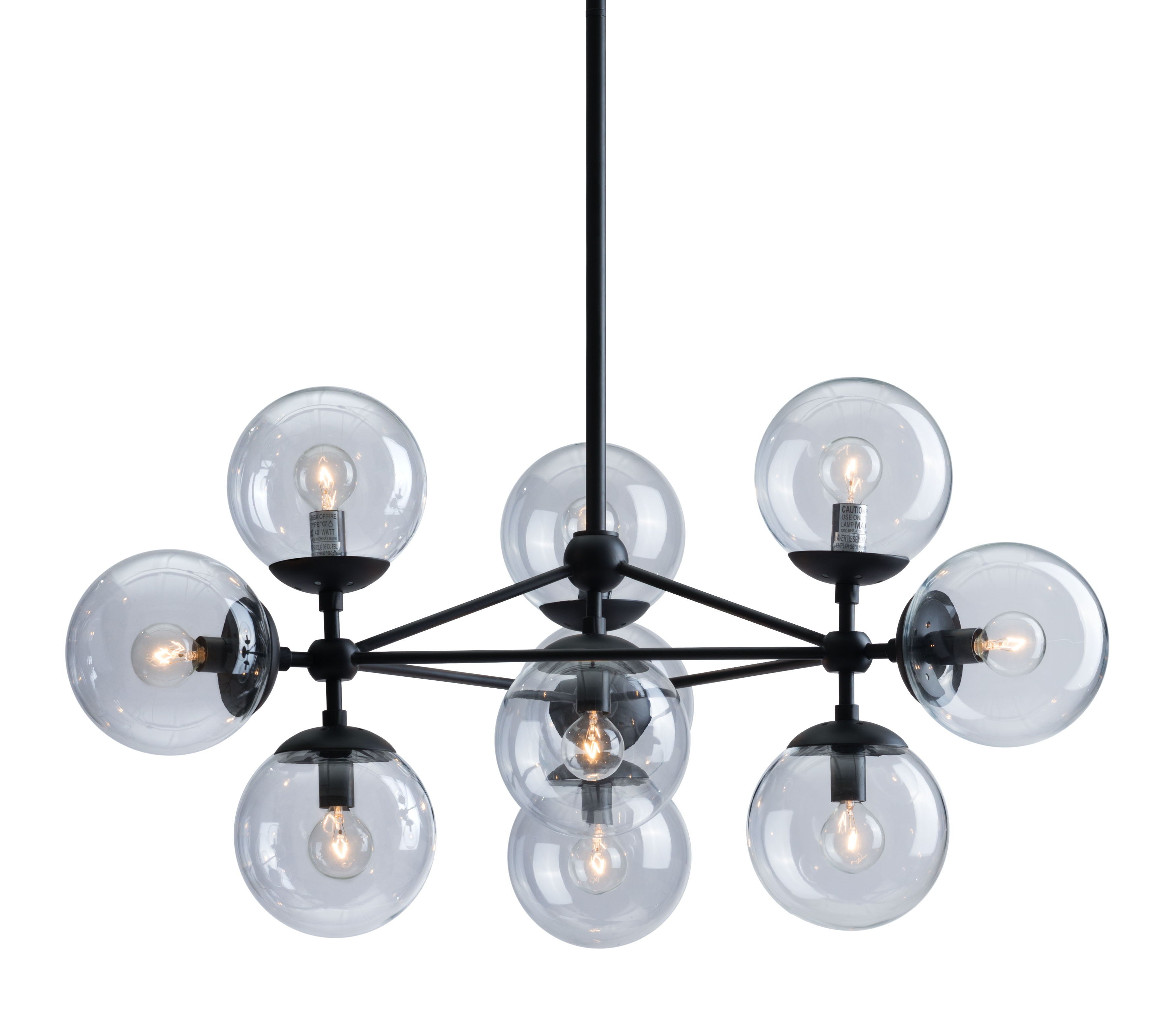 Belfast - Ceiling Lamp - Black - Premium Ceiling Lamps from Zuo Modern - Just $1725! Shop now at brett interiors