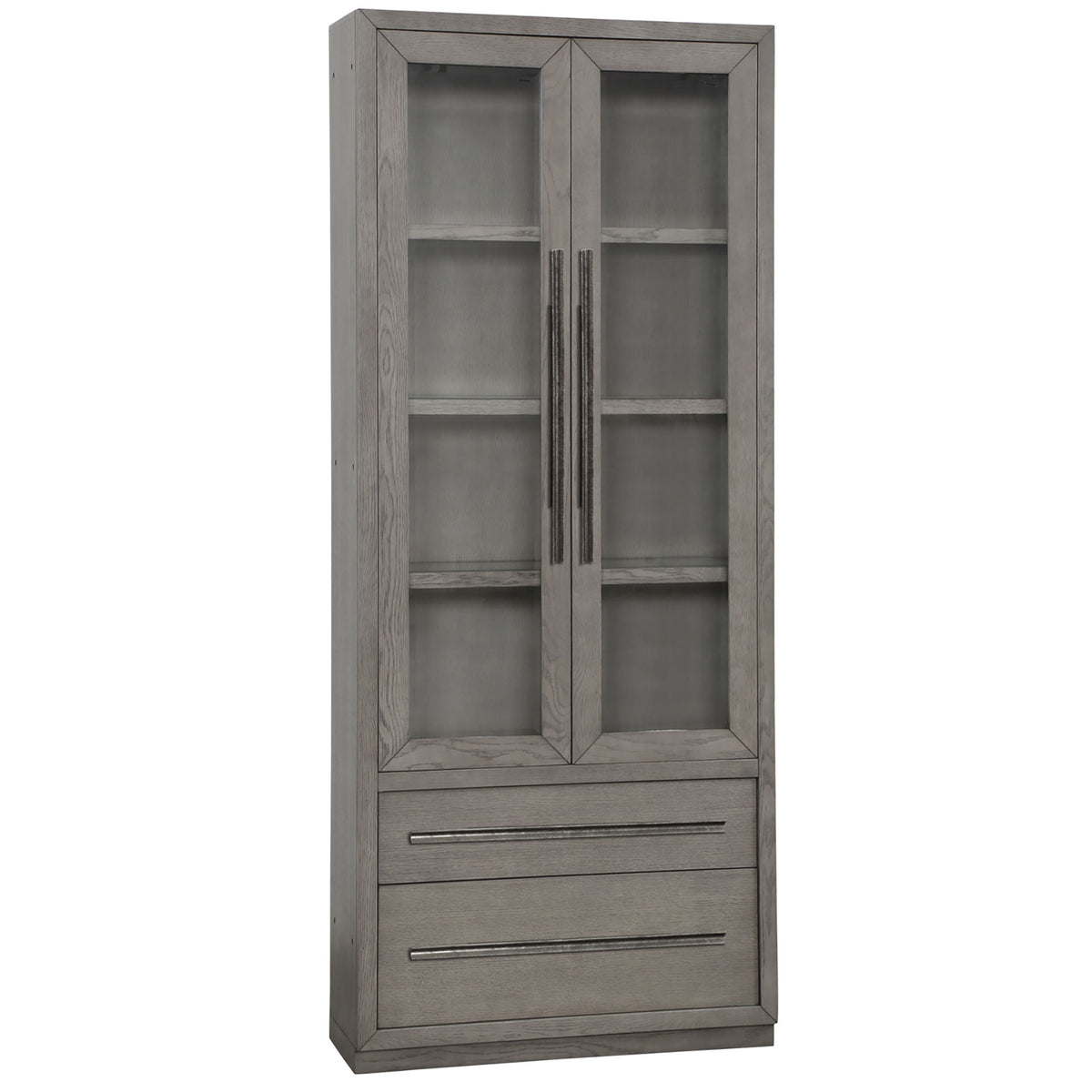 Pure Modern - Glass Door Cabinet - Moonstone - Premium Display Cabinets from Parker House - Just $1375! Shop now at brett interiors