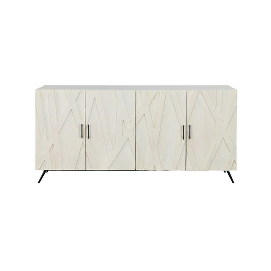 Mia - Four Door Credenza - Write Wrap - Premium Credenzas from Coast2Coast Home - Just $4537.50! Shop now at brett interiors