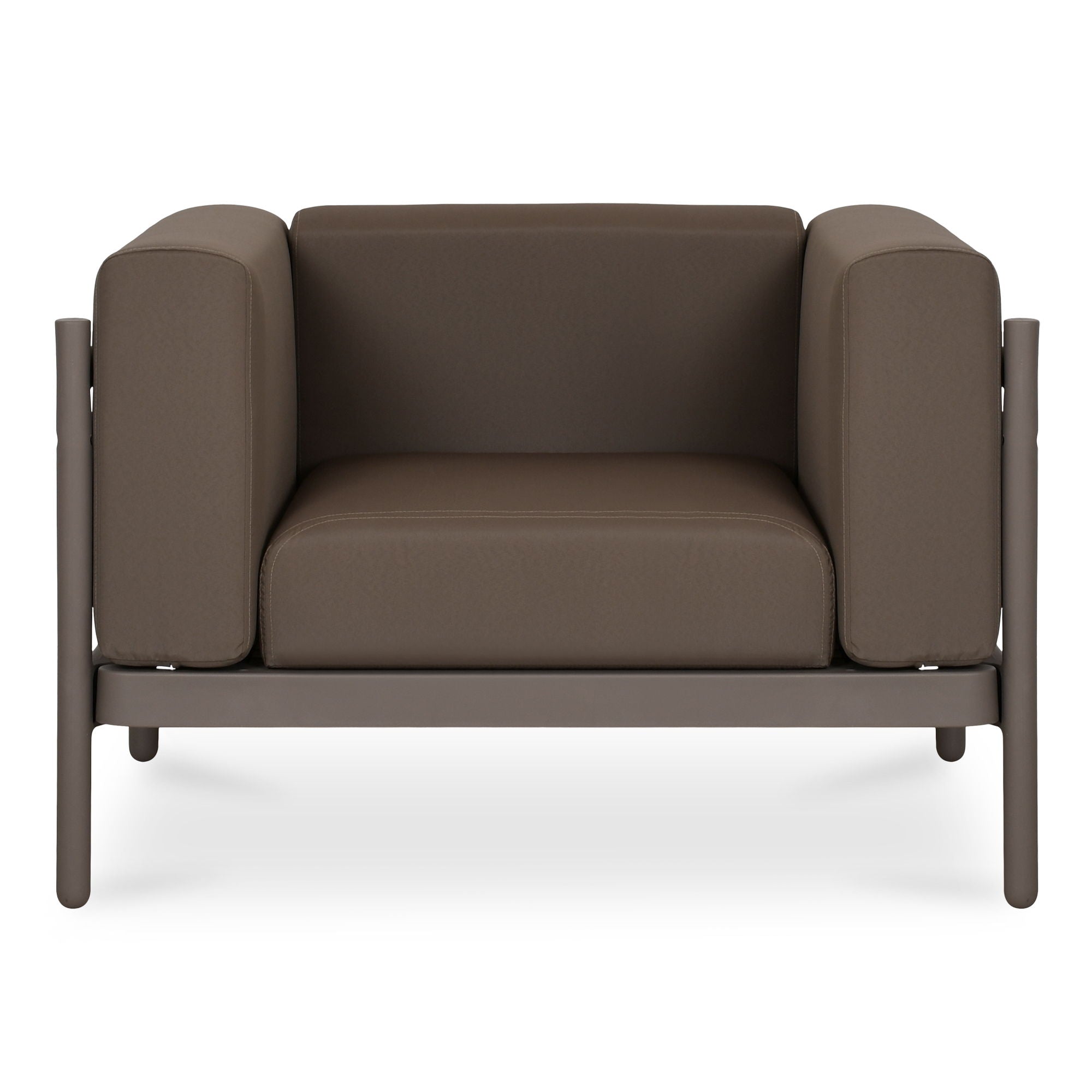 Suri - Outdoor Lounge Chair - Taupe - Premium Lounge Chairs from Moe's Home Collection - Just $1747.50! Shop now at brett interiors