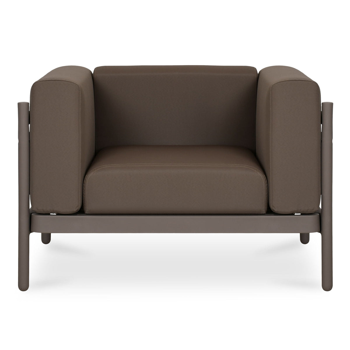 Suri - Outdoor Lounge Chair - Taupe - Premium Lounge Chairs from Moe's Home Collection - Just $1747.50! Shop now at brett interiors