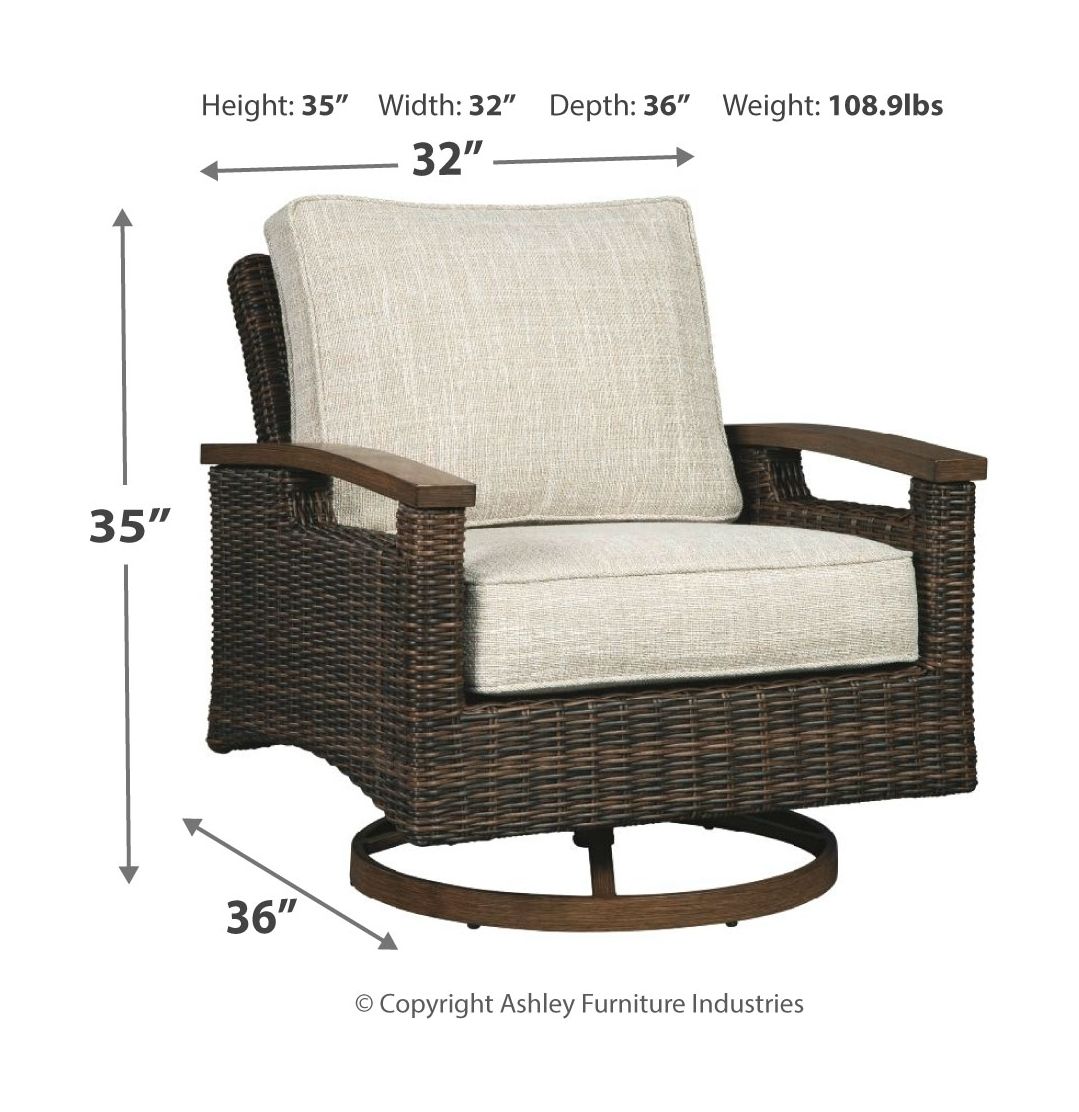 Paradise Trail - Medium Brown - 3 Pc. - Lounge Set - Premium 3 Piece Outdoor Sets from Signature Design by Ashley® - Just $4968.13! Shop now at brett interiors