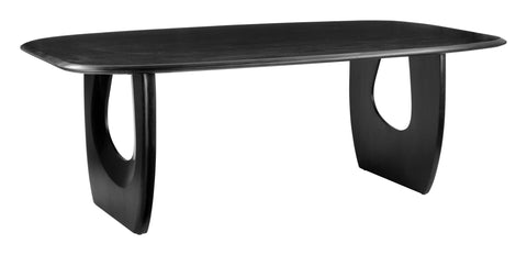 Arasan - Dining Table - Black - Premium Dining Tables from Zuo Modern - Just $3500! Shop now at brett interiors