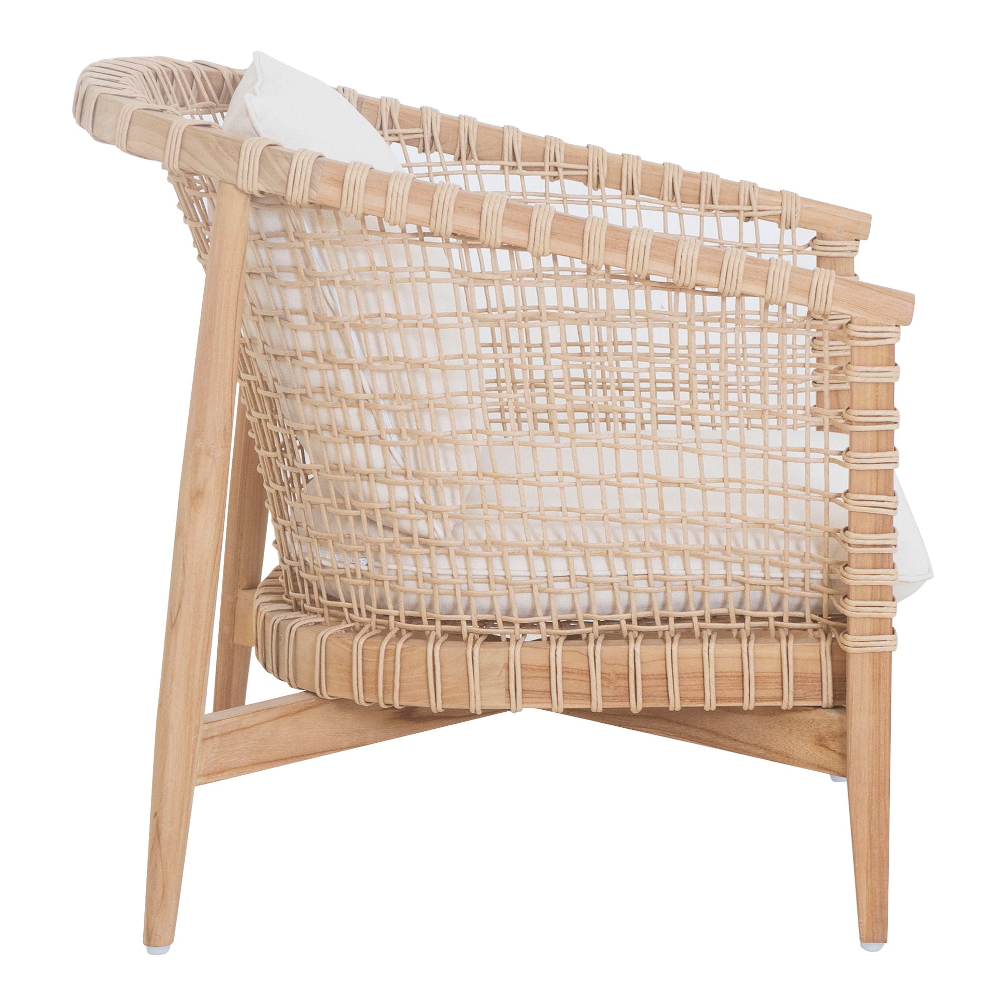 Kuna - Outdoor Lounge Chair - Beige - Premium Lounge Chairs from Moe's Home Collection - Just $2497.50! Shop now at brett interiors