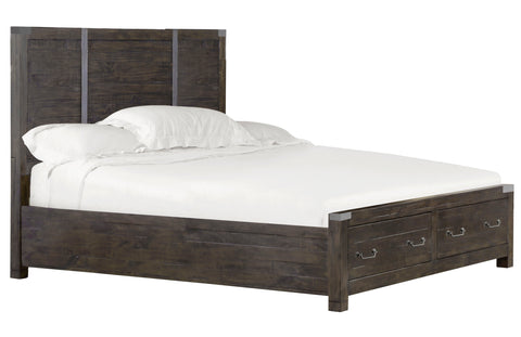 Abington - Panel Bed With Storage - Premium Storage Beds from Magnussen Furniture - Just $1927! Shop now at brett interiors