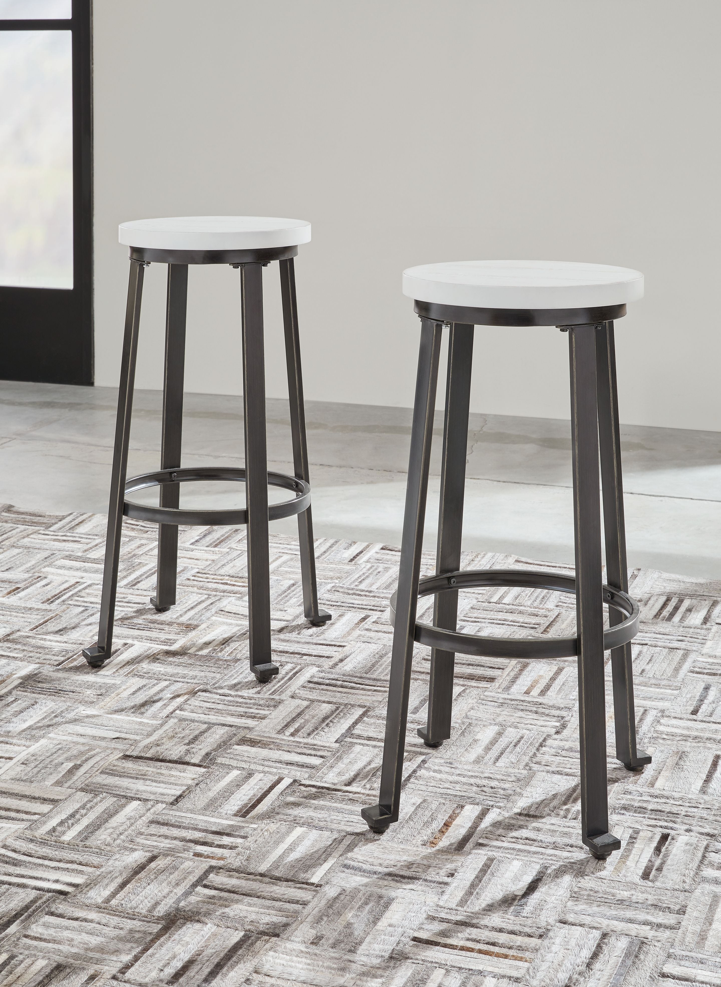 Challiman - Tall Stool (Set of 2) - Premium Stool Sets from Signature Design by Ashley® - Just $144.40! Shop now at brett interiors