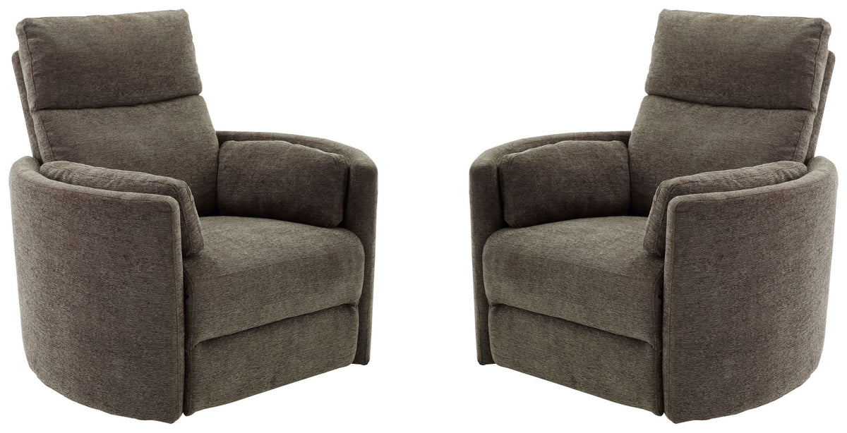 Radius - Power Swivel Glider Recliner (Set of 2) - Premium Chair Sets from Parker Living - Just $1745! Shop now at brett interiors