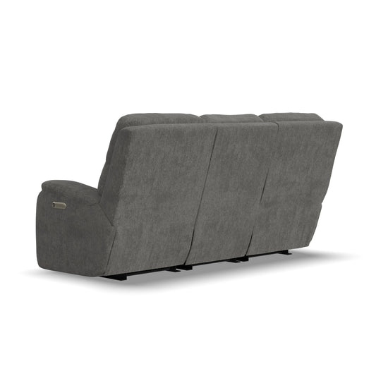 Penn - Power Reclining Sofa with Power Headrests & Lumbar - Premium Reclining Sofas from Flexsteel - Just $3312.50! Shop now at brett interiors