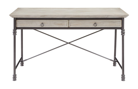 Corbin II - Two Drawer Desk - Sandstone - Premium Writing Desks from Coast2Coast Home - Just $2475! Shop now at brett interiors