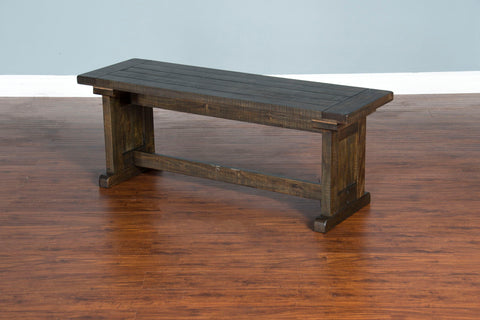 Homestead - Side Bench - Dark Brown - Premium Dining Benches from Sunny Designs - Just $211! Shop now at brett interiors