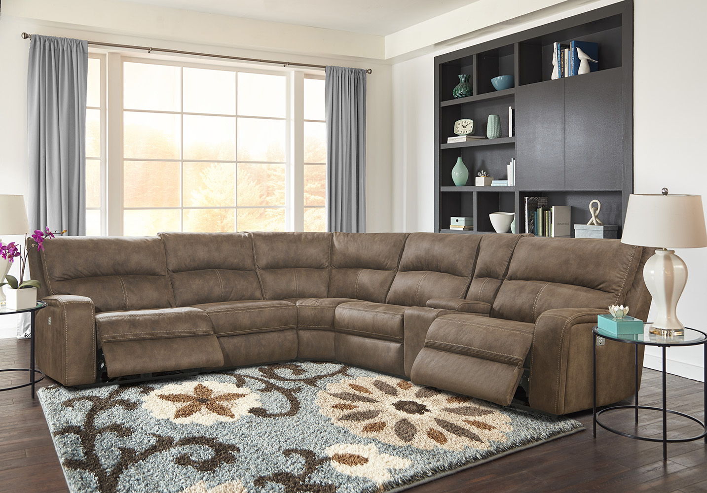 Polaris - 6 Piece Modular Power Reclining Sectional - Premium Reclining Sectionals from Parker Living - Just $3372.50! Shop now at brett interiors