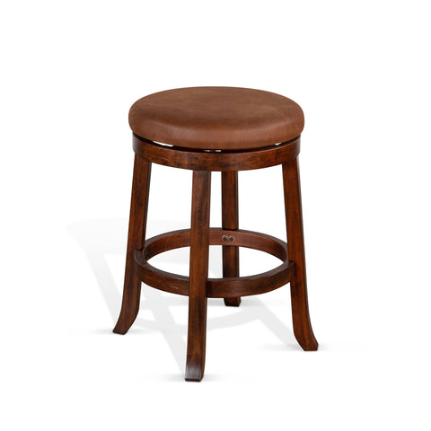 Santa Fe - Swivel Stool With Cushion Seat - Premium Counter Height (24"-27") from Sunny Designs - Just $143! Shop now at brett interiors