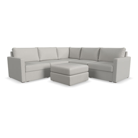 Flex - Sectional with Standard Arm and Ottoman - Premium 2 Piece Living Room Sets from Homestyles - Just $10997.50! Shop now at brett interiors