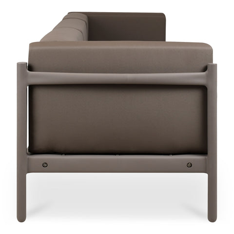 Suri - Outdoor 3-Seat Sofa - Taupe - Premium Sofas from Moe's Home Collection - Just $4497.50! Shop now at brett interiors