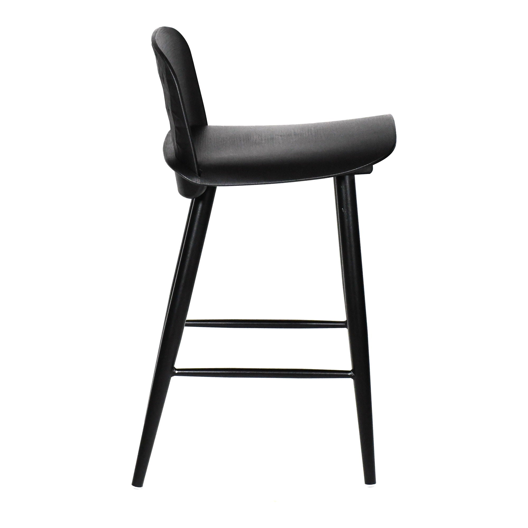 Looey - Counter Stool Stool (Set of 2) - Black - Premium Stool Sets from Moe's Home Collection - Just $497.50! Shop now at brett interiors