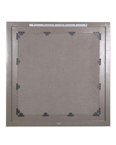 Crossings Serengeti - Wall Mirror - Sandblasted Fossil Grey - Premium Wall Mirrors from Parker House - Just $372.50! Shop now at brett interiors