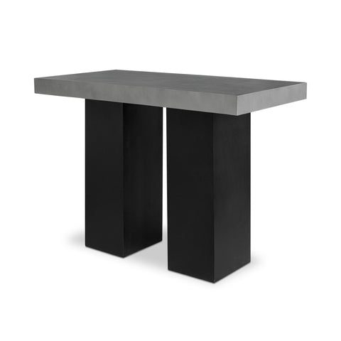 Lithic - Outdoor Bar Table - Black - Premium Bar Tables from Moe's Home Collection - Just $2872.50! Shop now at brett interiors